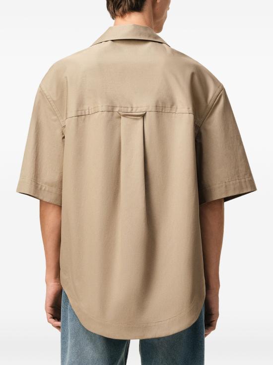 26SS 아미 반팔 셔츠 USH811CO0214 A036 BEIGE - AMI
