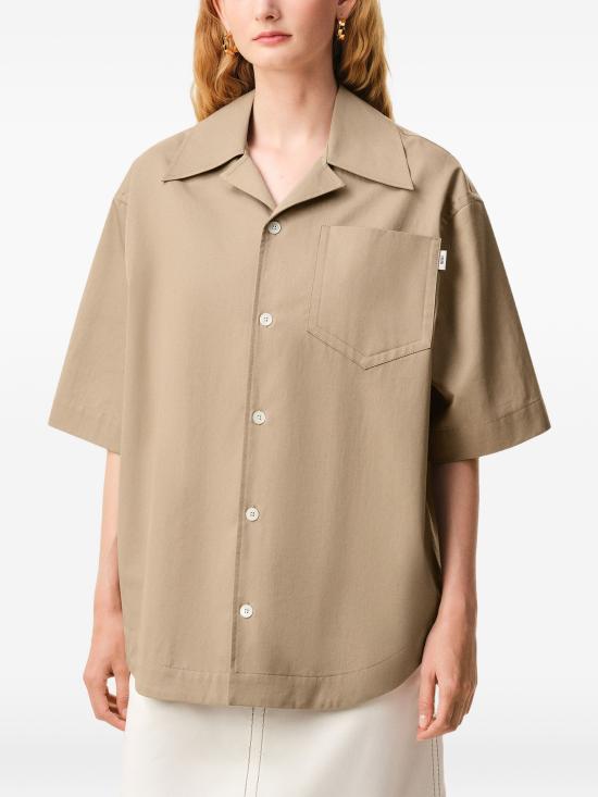 26SS 아미 반팔 셔츠 USH811CO0214 A036 BEIGE - AMI