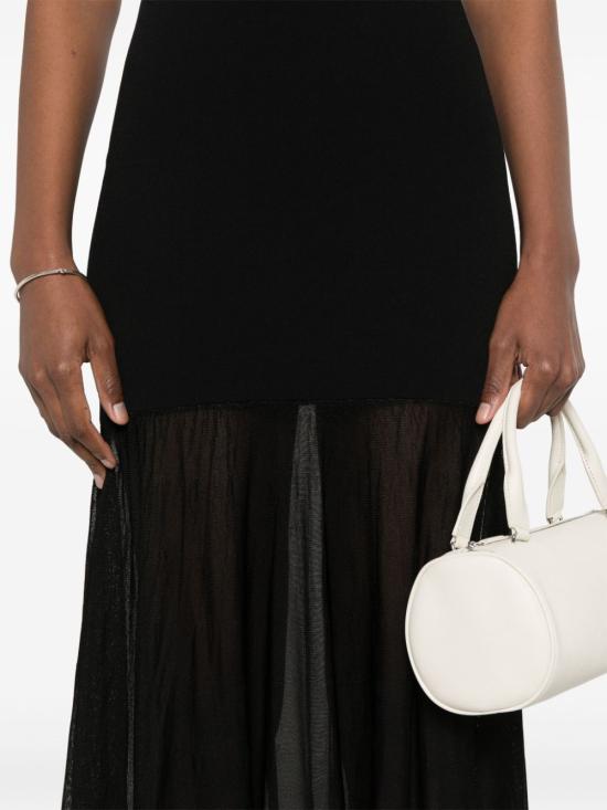 26SS 토템 미디 원피스 251WRD0180YA0138 001 BLACK - TOTEME