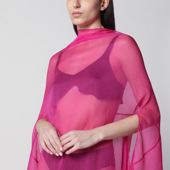 26SS 드리스 반 노튼 롱 원피스 110103040 304 PINK - DRIES VAN NOTEN