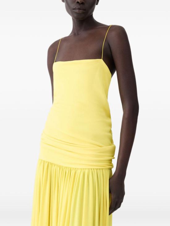 26SS 자크뮈스 롱 원피스 DRW00792AJ00253 250 YELLOW - JACQUEMUS