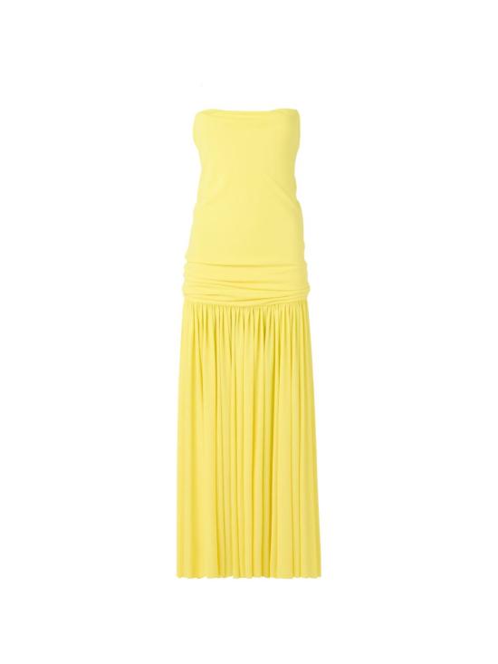 26SS 자크뮈스 롱 원피스 DRW00792AJ00253 250 YELLOW