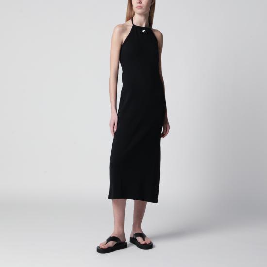 26SS 쿠레쥬 롱 원피스 226JRO887JS0203 9999 BLACK