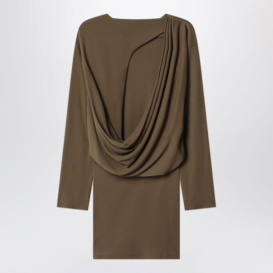 26SS 자크뮈스 미디 원피스 DRW00823AJ00253 580 BROWN - JACQUEMUS