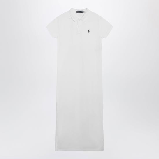 26SS 폴로 랄프로렌 미디 원피스 211968291001CO WHT WHITE