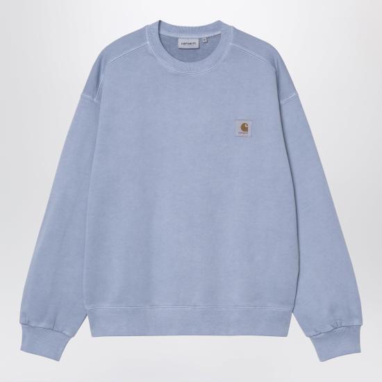 26SS 칼하트 WIP 넬슨 스웨트셔츠 I029957CO 3HXGD LIGHT BLUE