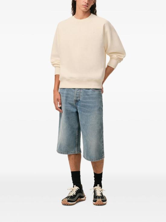 26SS 아미 코튼 드 하트 스웨트셔츠 USW757747 136 WHITE - AMI