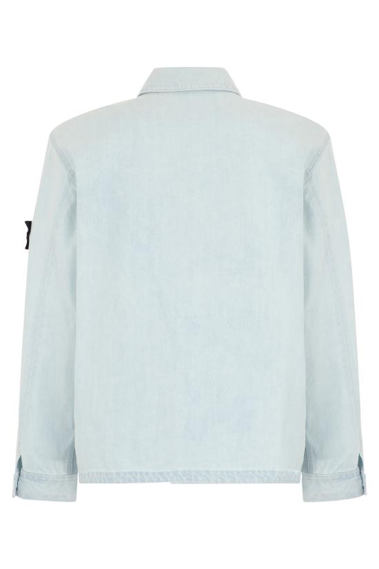 26SS 스톤 아일랜드 인디고 데님 울트라 블리치드 코치 자켓 S144100006S00J9 VJ203 BLUE - STONE ISLAND