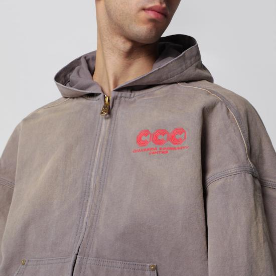 26SS 윌리 차바리아 자켓 WCJKT0069CO 068 GREY - WILLY CHAVARRIA
