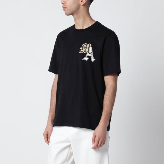 26SS 아미리 반팔 티셔츠 AMTOJR1042CO 001 BLACK