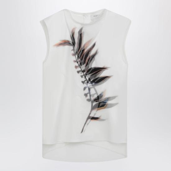 26SS 막스마라 스포츠막스 민소매 티셔츠 SPSGENEROCO 004 WHITE