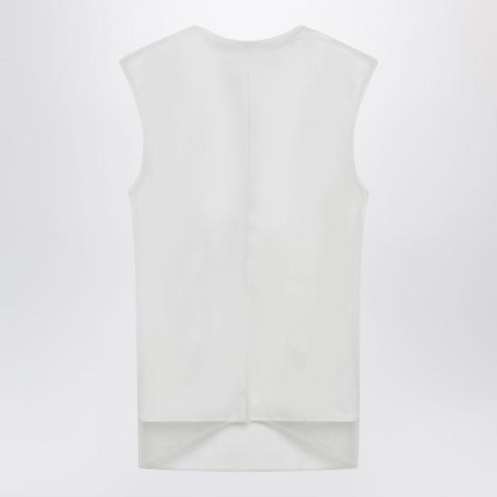 26SS 막스마라 스포츠막스 민소매 티셔츠 SPSGENEROCO 004 WHITE - SPORTMAX