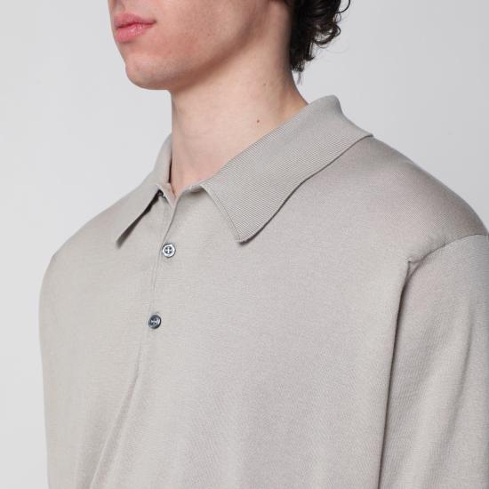26SS 존스메들리 폴로 티셔츠 ISISCO PE GREY - JOHN SMEDLEY