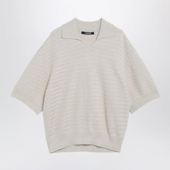 26SS 자크뮈스 반팔 티셔츠 POM00613AK00302 130 BEIGE