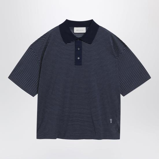 26SS 아미 폴로 티셔츠 UPL422UJE0212 A044 BLACK