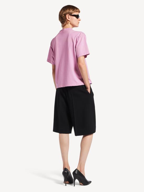 26SS 발렌시아가 반팔 티셔츠 850990TUVE4 5701 PINK - BALENCIAGA