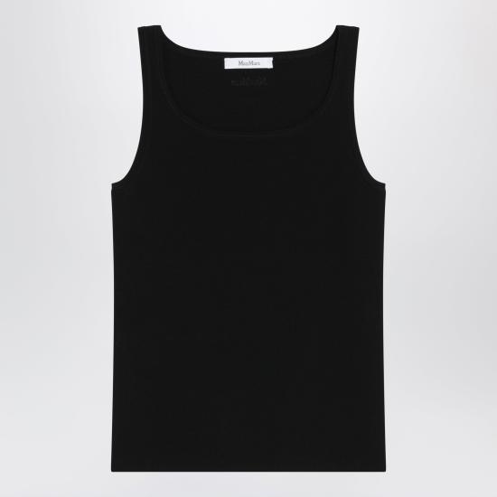 26SS 막스마라 민소매 티셔츠 MXPCIPPOCO 004 BLACK