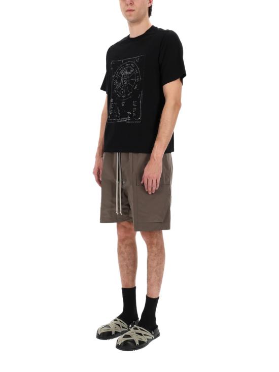 26SS 릭 오웬스 반팔 티셔츠 RR01F2232JAEP13 0911 BLACK - RICK OWENS