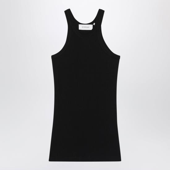 26SS 막스마라 스포츠막스 민소매 티셔츠 SPXFUMATOCO 003 BLACK