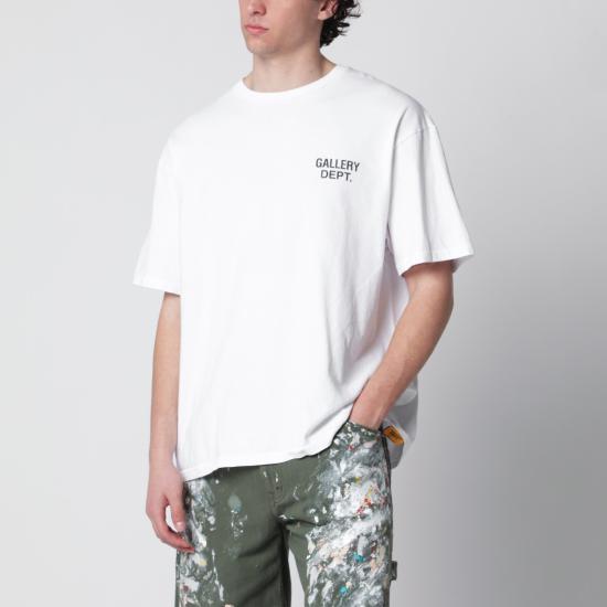 26SS 갤러리 디파트먼트 반팔 티셔츠 TOP043CO CW WHITE