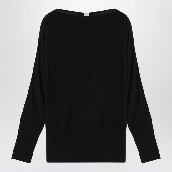 26SS 토템 긴팔 티셔츠 262WRT0667FB0635 001 BLACK