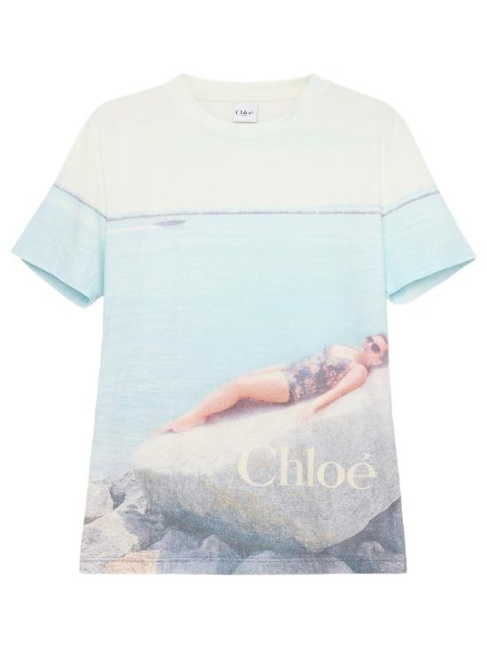 26SS 끌로에 반팔 티셔츠 CH26UJH11288 107 MULTICOLOR