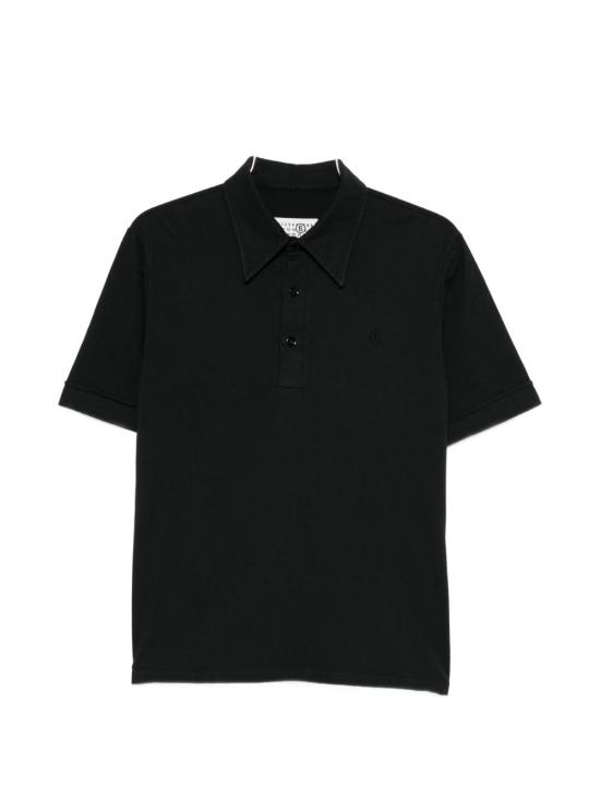 26SS MM6 메종마르지엘라 반팔 티셔츠 SH2GL0011M20108 900 BLACK