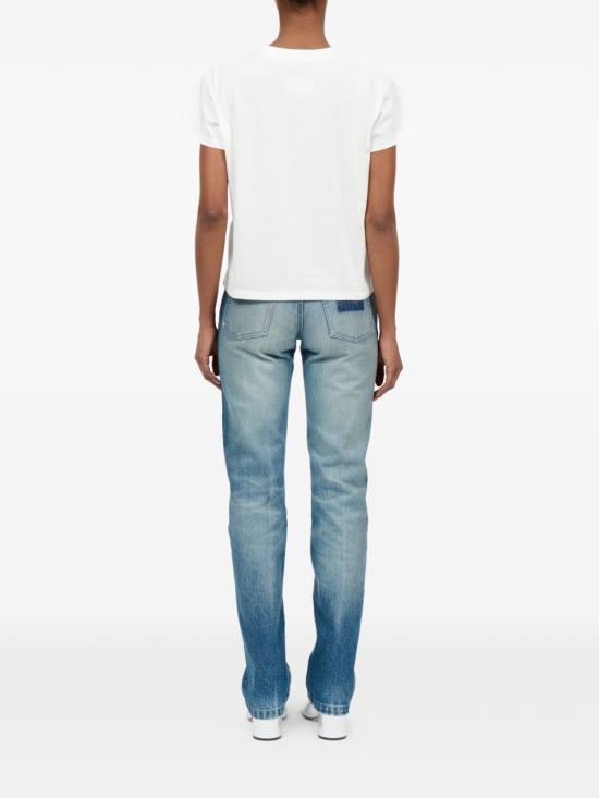 26SS MM6 메종마르지엘라 반팔 티셔츠 S62GD0216M20048 101 WHITE - MM6 MAISON MARGIELA