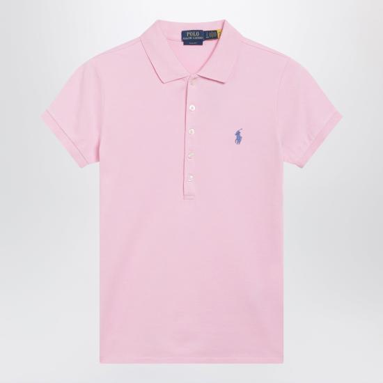 26SS 폴로 랄프로렌 슬림핏 스트레치 폴로 셔츠 211B18200010CO CP PINK