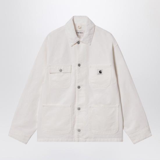 26SS 칼하트 WIP 디어본 캔버스 OG 미시건 코트 I031570CO 0DJ02 WHITE