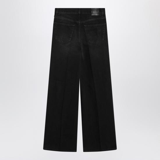 26SS 토템 스트레이트 팬츠 251WRB2426FB0046 068 Black - TOTEME