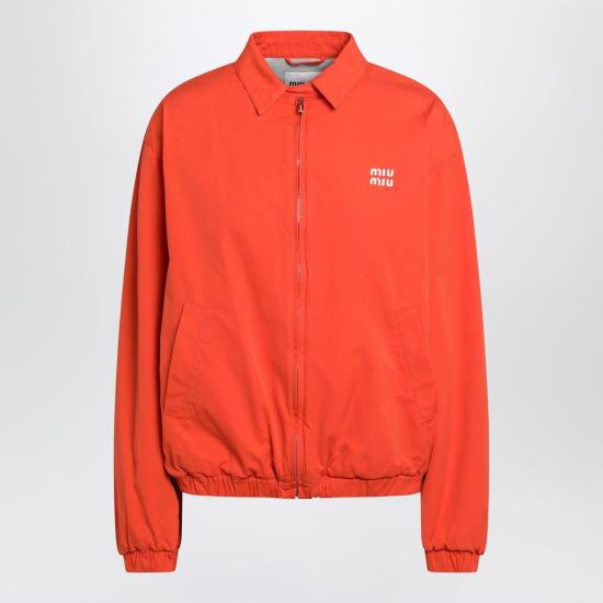 26SS 미우미우 자켓 ML1469OOO19CV F0049 ORANGE