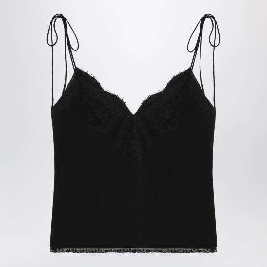 26SS 발렌티노 가라바니 반팔 티셔츠 8B3AEBG11MM 0NO Black