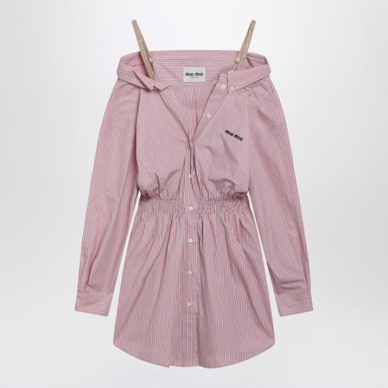 26SS 미우미우 숏 원피스 MF6125OOO180U F0028 Pink