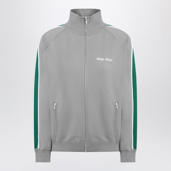 26SS 미우미우 스웨터 MMF00UOOO148O F0Y6M Grey Green