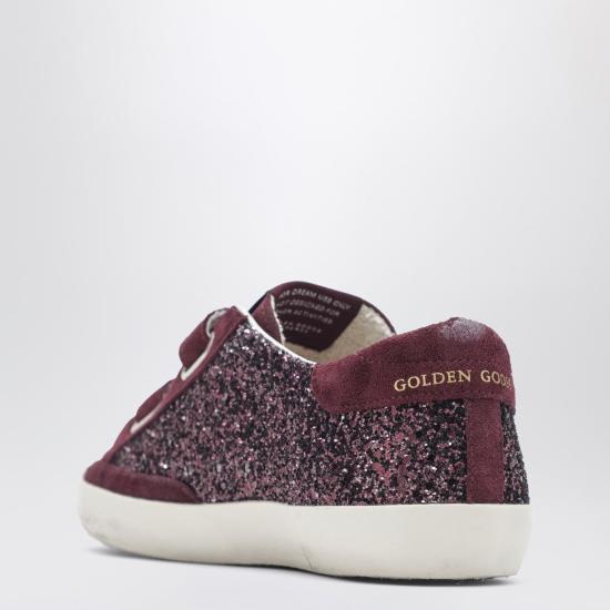 26SS [키즈] 골든구스 스니커즈 GTF00111F008033 40151 BURGUNDY - GOLDEN GOOSE