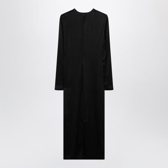 26SS 토템 미디 원피스 261WRD0275FB0546 001 Black - TOTEME