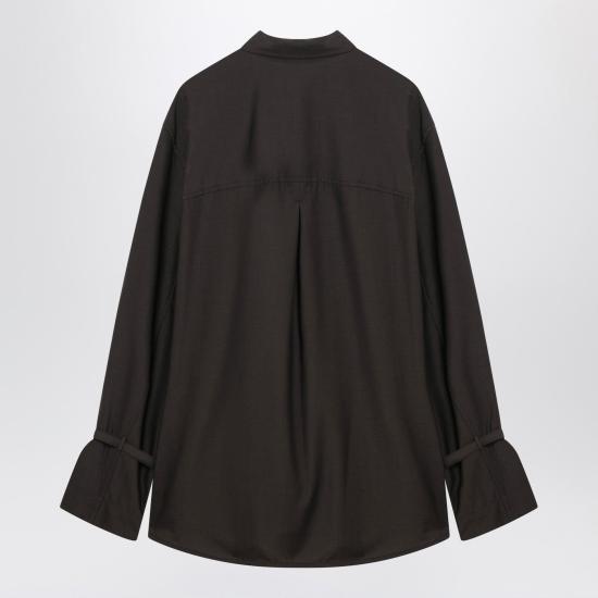 26SS 토템 셔츠 261WRT0622FB0552 273 Brown - TOTEME