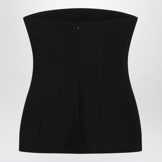 26SS 토템 반팔 티셔츠 261WRT0611FB0567 001 Black - TOTEME