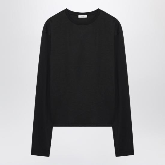 26SS 토템 긴팔 티셔츠 253WRT0588FB0419 001 Black