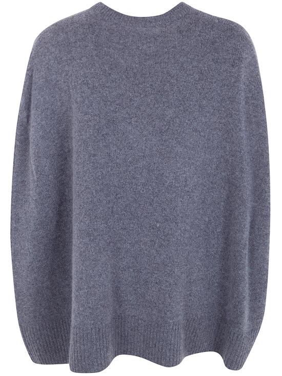 26SS 토템 스웨터 261WRT0635YA0235 083 Grey - TOTEME