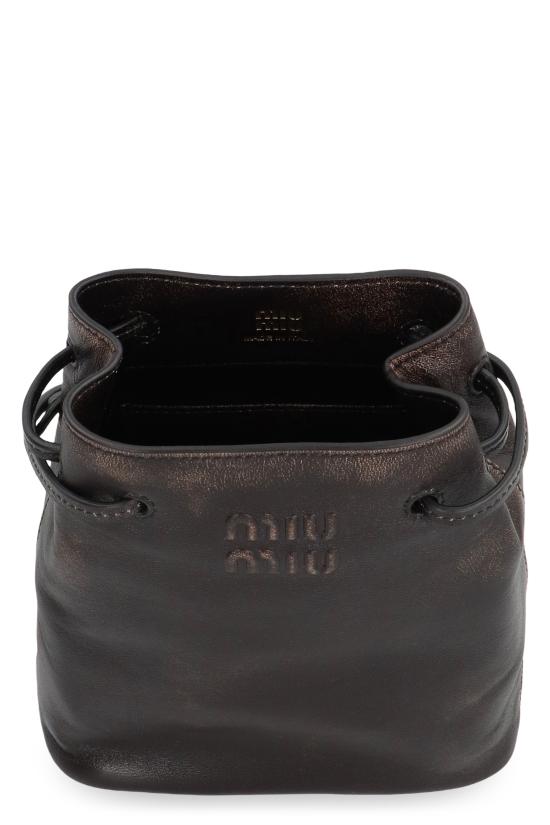 26SS 미우미우 클러치/파우치 5NF460AF6P F0201 BROWN - MIU MIU