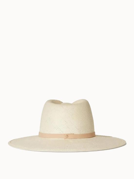  자네사레온 모자 자네사 레오네 셔먼 페도라 내추럴 - JANESSA LEONE