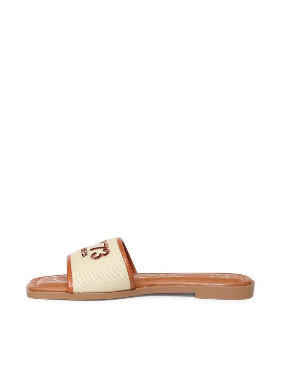 26SS 브이73 뮬/슬리퍼 73SC9Y501CAN RESPONSIBLE 73 FLATNATURALE CU Naturale cuoio - V73