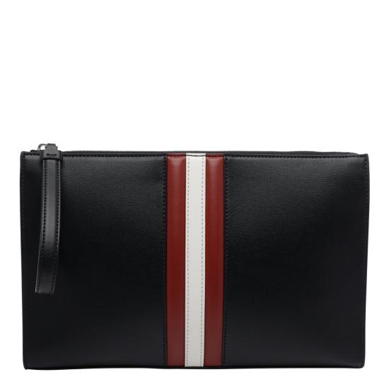 26SS 발리 클러치/파우치 MAM00XEC001I946P BLACK RED DOM