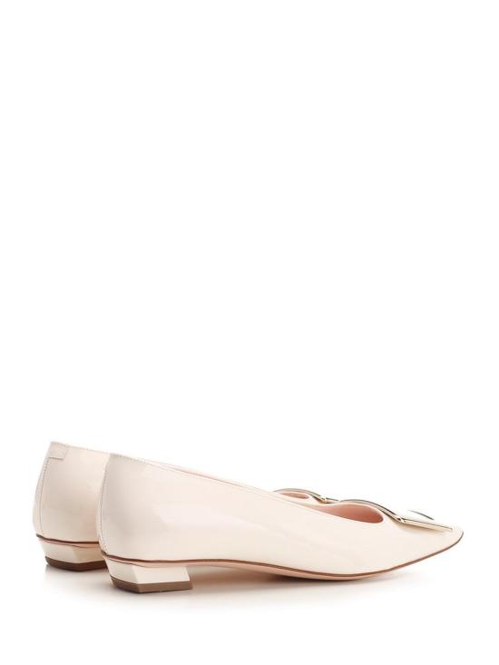 26SS 로저비비에 플랫 슈즈 RVW00700920D1P9997 White - ROGER VIVIER