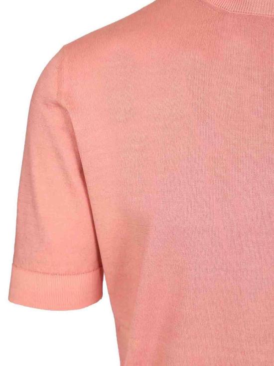 26SS 필리포 드 로렌티스 반팔 티셔츠 GC1MCSU18RVV430 Pink - FILIPPO DE LAURENTIIS
