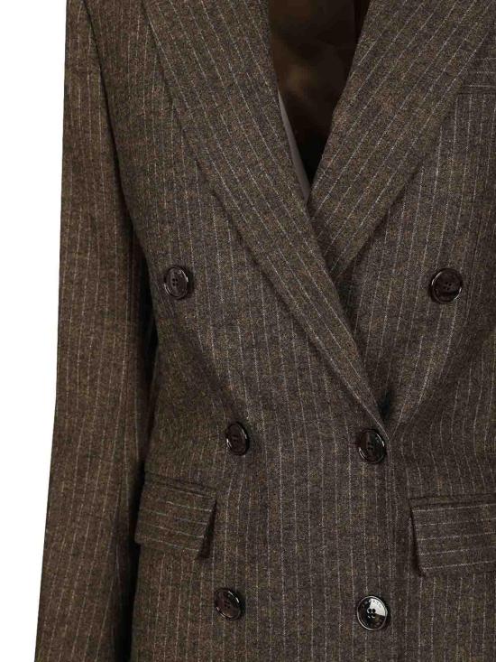 25FW 이자벨마랑 수트 자켓 25AVE0538FCC3F01I50DZ Brown - ISABEL MARANT