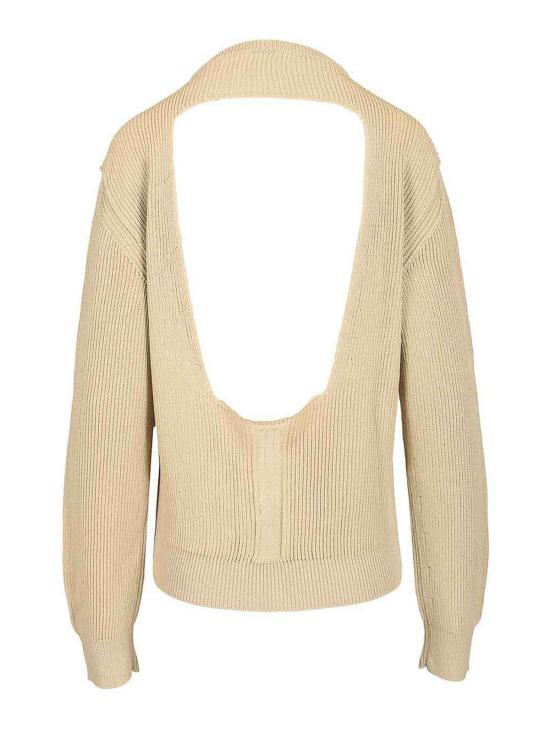 26SS 릭 오웬스 긴팔 티셔츠 RP01F6646KWVH138 Beige - RICK OWENS