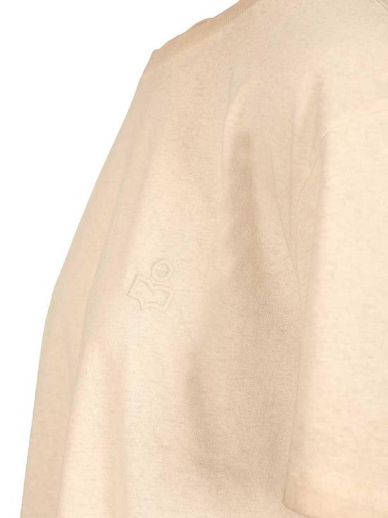 26SS 이자벨마랑 반팔 티셔츠 26PTS0052HBD1N06H90BE Beige - ISABEL MARANT